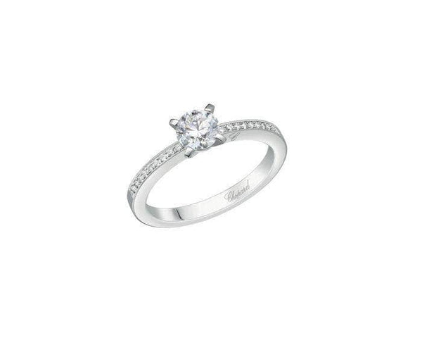 Chopard Ring Chopard Forever Pave 18ct White Gold Diamond Ring 0.70ct 829075-1022