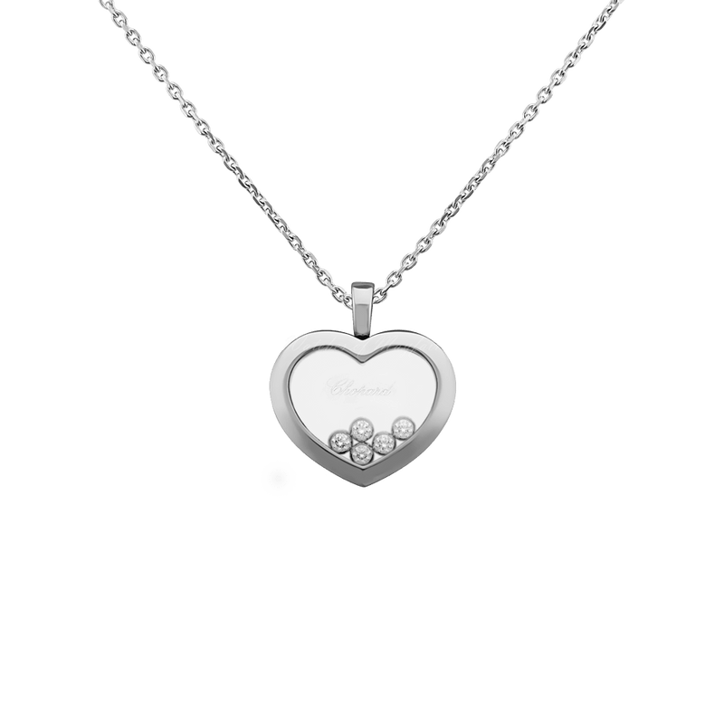 Chopard 18KT Rose Gold Diamond Pendant Necklace – Moyer Fine Jewelers