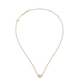 Chopard Necklace Chopard Happy Diamond Pendant Rose Gold 45 CM Necklace 81A054-5001