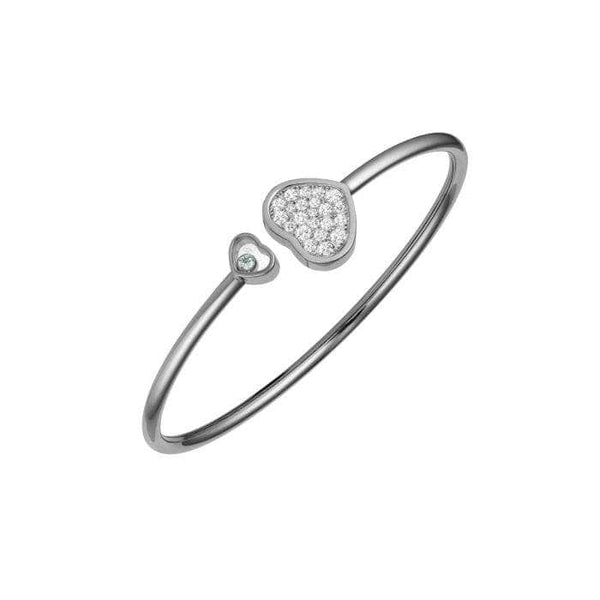 Chopard Bangle Chopard Happy Hearts 18ct White Gold Bangle 857482-1910