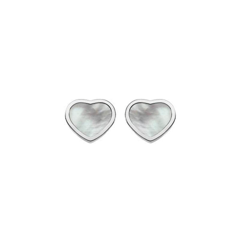 Chopard Earrings Chopard Happy Hearts 18ct White Gold Earrings 839482-1301