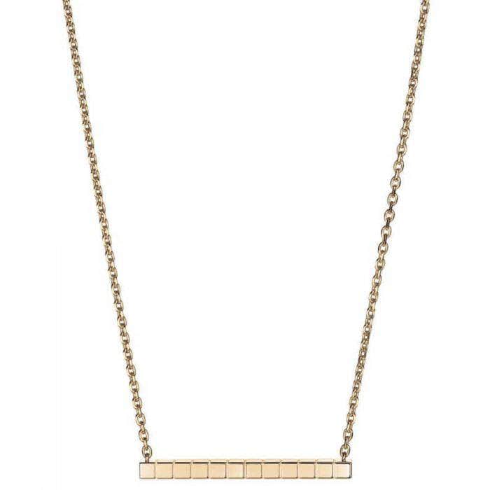 Chopard Necklace Chopard Rose Gold Ice Cube Necklace 817702-5001