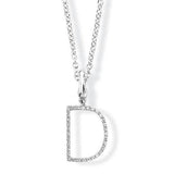 Emson Haig Pendant Diamond Initial Pendant | Emson Haig