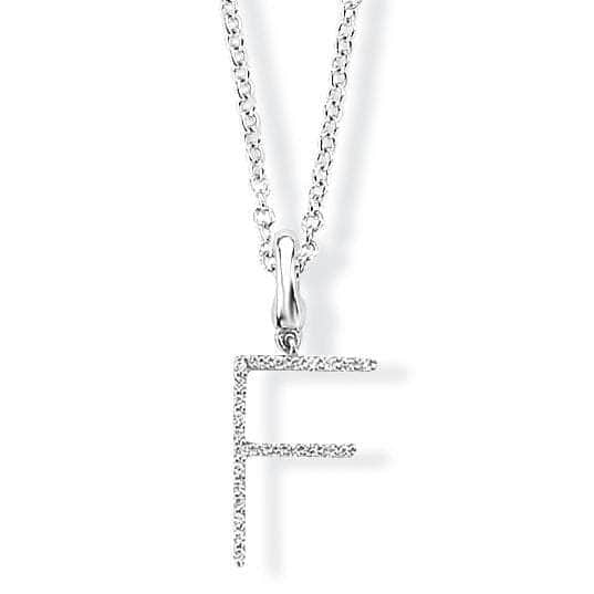 Emson Haig Pendant Diamond Initial Pendant | Emson Haig