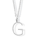 Emson Haig Pendant Diamond Initial Pendant | Emson Haig