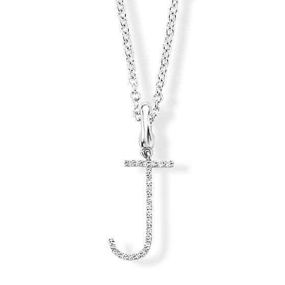 Emson Haig Pendant Diamond Initial Pendant | Emson Haig