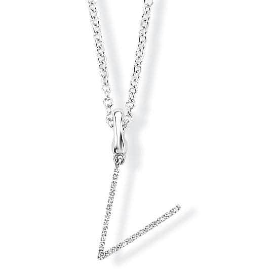 Emson Haig Pendant Diamond Initial Pendant | Emson Haig