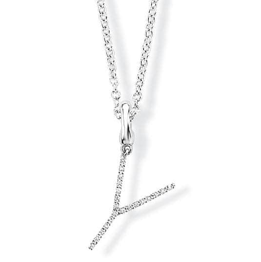 Emson Haig Pendant Diamond Initial Pendant | Emson Haig