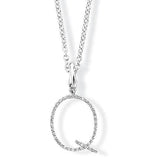 Emson Haig Pendant Emson Haig Diamond Initial Pendant