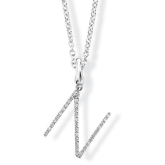 Emson Haig Pendant Emson Haig Diamond Initial Pendant