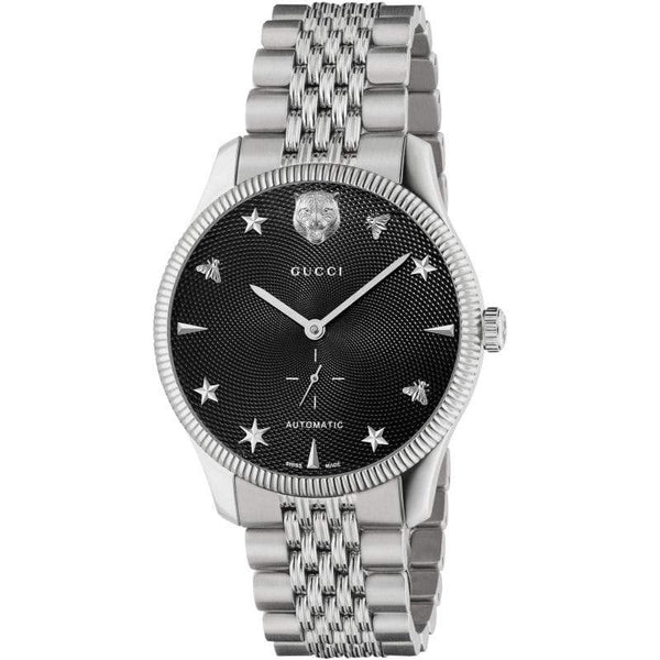 Gucci men's stainless steel watch sales