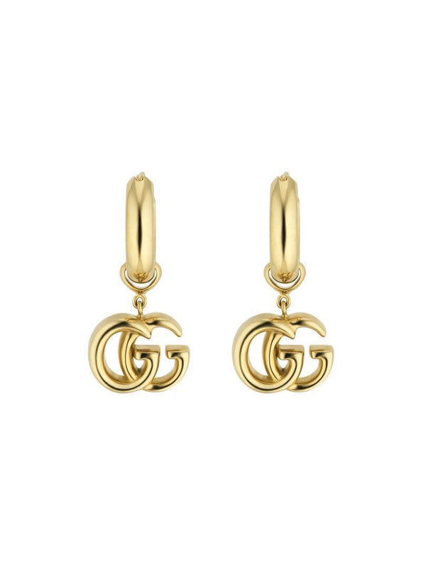 Gucci Earrings Gucci GG Running 18CT Yellow Gold Dropper Earrings