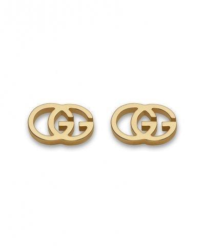 Gucci Earrings Gucci GG Tissue Gold Stud Earrings YBD09407400200U