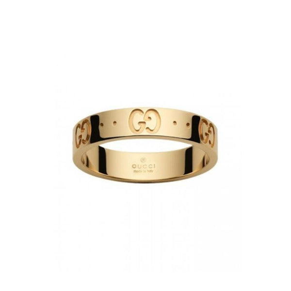 Gucci Ring Gucci Icon 18K Yellow Gold Thin Band Ring