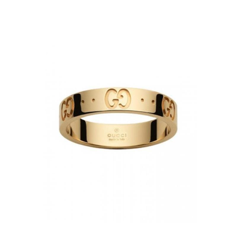 Gucci Ring Gucci Icon 18K Yellow Gold Thin Band Ring