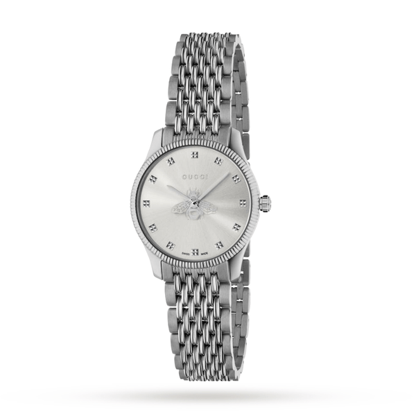 Gucci Watch Gucci Silver Bee Watch YA1265019