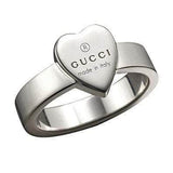 Gucci Ring GUCCI Trademark Silver Heart ring