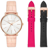 Michael Kors Watch Michael Kors Pyper Ladies Pink and Black Giftset MK2775