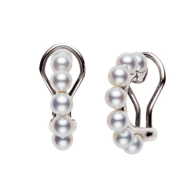Mikimoto Earrings Mikimoto Ayoka Pearl Bubble Earrings PE1568W
