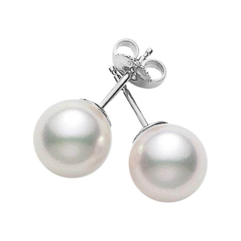 Mikimoto Earrings Mikimoto Ayoka Pearl Stud Earrings PES603W