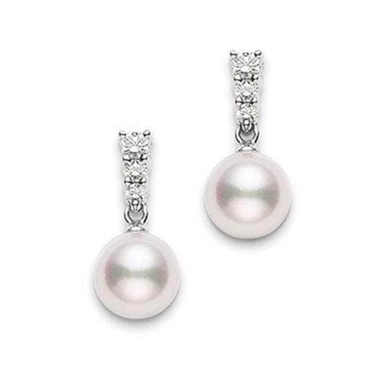 Mikimoto Earrings Mikimoto Morning Dew Ayoka Earring PEL642DW