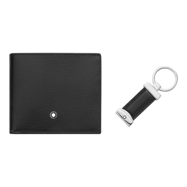 Montblanc Wallet Mont Blanc Meisterstuck Wallet & Key Fob Gift Set 118764