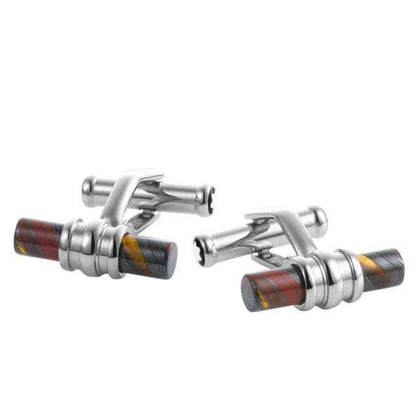 Montblanc Cufflinks Mont Blanc Tiger Eye Cufflinks 107590