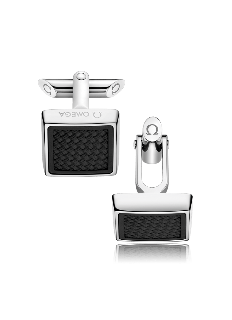 OMEGA Cufflinks Omega Aqua Black Cufflinks CA05ST0000105