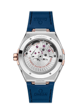 OMEGA Watch Omega Constellation 41MM Blue Dial Blue Leather Strap 131.23.41.21.03.001