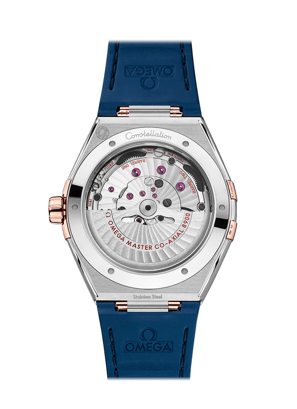 OMEGA Watch Omega Constellation 41MM Blue Dial Blue Leather Strap 131.23.41.21.03.001