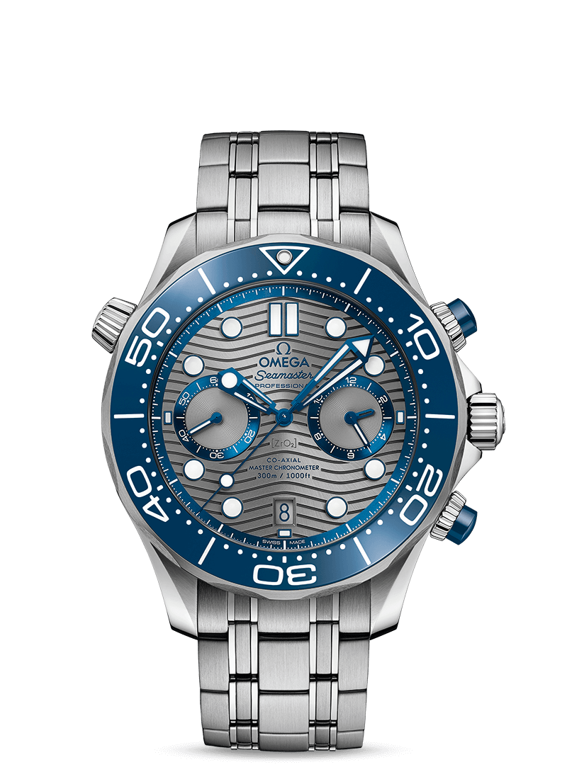 OMEGA Watch Omega Diver 300M- Co-Axial Master Chronometer Chronograph 44 MM O210.30.44.51.06.001