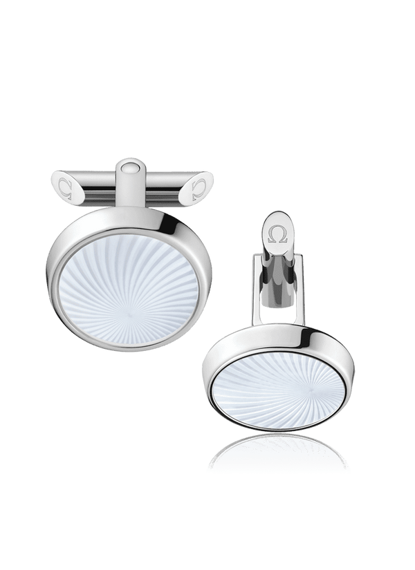 OMEGA Cufflinks Omega Mother Of Pearl Cufflinks CA01ST0700105