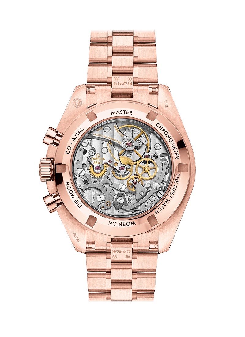OMEGA Watch OMEGA Speedmaster Moonwatch Master Chronometer Professional Chronograph - SednaTM gold - 42 mm - Calibre 3861 310.60.42.50.01.001