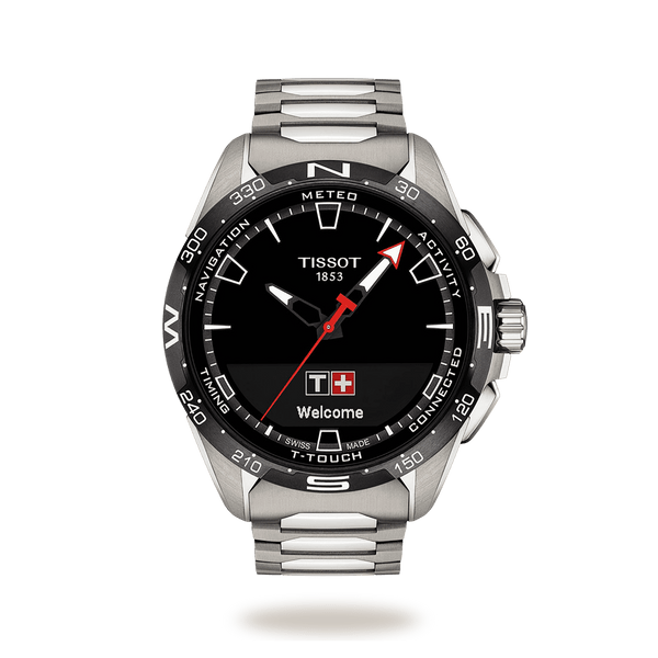 Tissot Watch TISSOT T-TOUCH CONNECT SOLAR MENS WATCH T1214204405100 T1214204405100