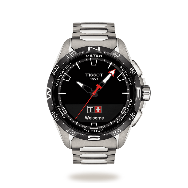 Tissot Watch TISSOT T-TOUCH CONNECT SOLAR MENS WATCH T1214204405100 T1214204405100