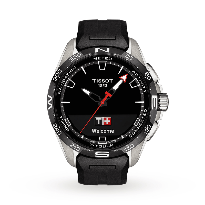 Tissot Watch TISSOT T-TOUCH CONNECT SOLAR MENS WATCH T1214204705100 T1214204705100