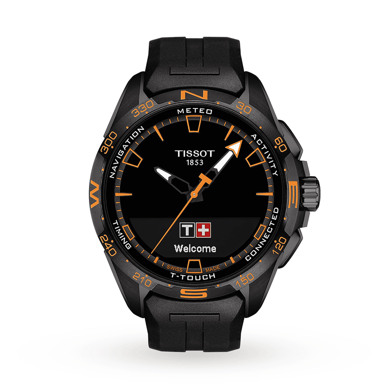 Tissot Watch TISSOT T-TOUCH CONNECT SOLAR MENS WATCH T1214204705104 T1214204705104