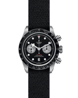 Tudor Watch Tudor Black Bay Chrono 41MM Black Dial Fabric Strap M79360N-0007 M79360N-0007