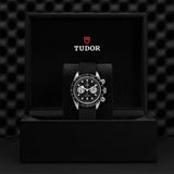 Tudor Watch Tudor Black Bay Chrono 41MM Black Dial Fabric Strap M79360N-0007 M79360N-0007