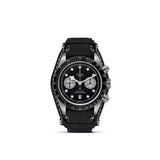 Tudor Watch Tudor Black Bay Chrono 41MM Black Dial Leather Strap M79360N-0005 M79360N-0005