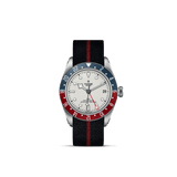 Tudor Watch Tudor Black Bay GMT 41mm Steel Case Fabric Strap Watch M79830RB-0012