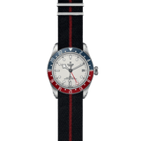 Tudor Watch Tudor Black Bay GMT 41mm Steel Case Fabric Strap Watch M79830RB-0012