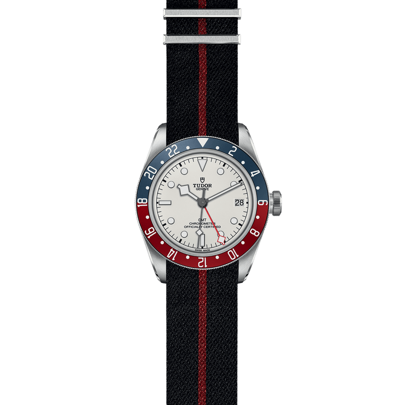 Tudor Black Bay GMT 41mm Steel Case Fabric Strap – Emson Haig