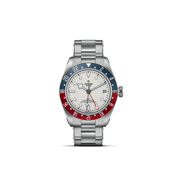Tudor Watch Tudor Black Bay GMT 41mm Steel Case Steel Bracelet Watch M79830RB-0010